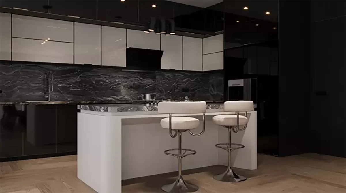 LuxeCuisine Modular Kitchen