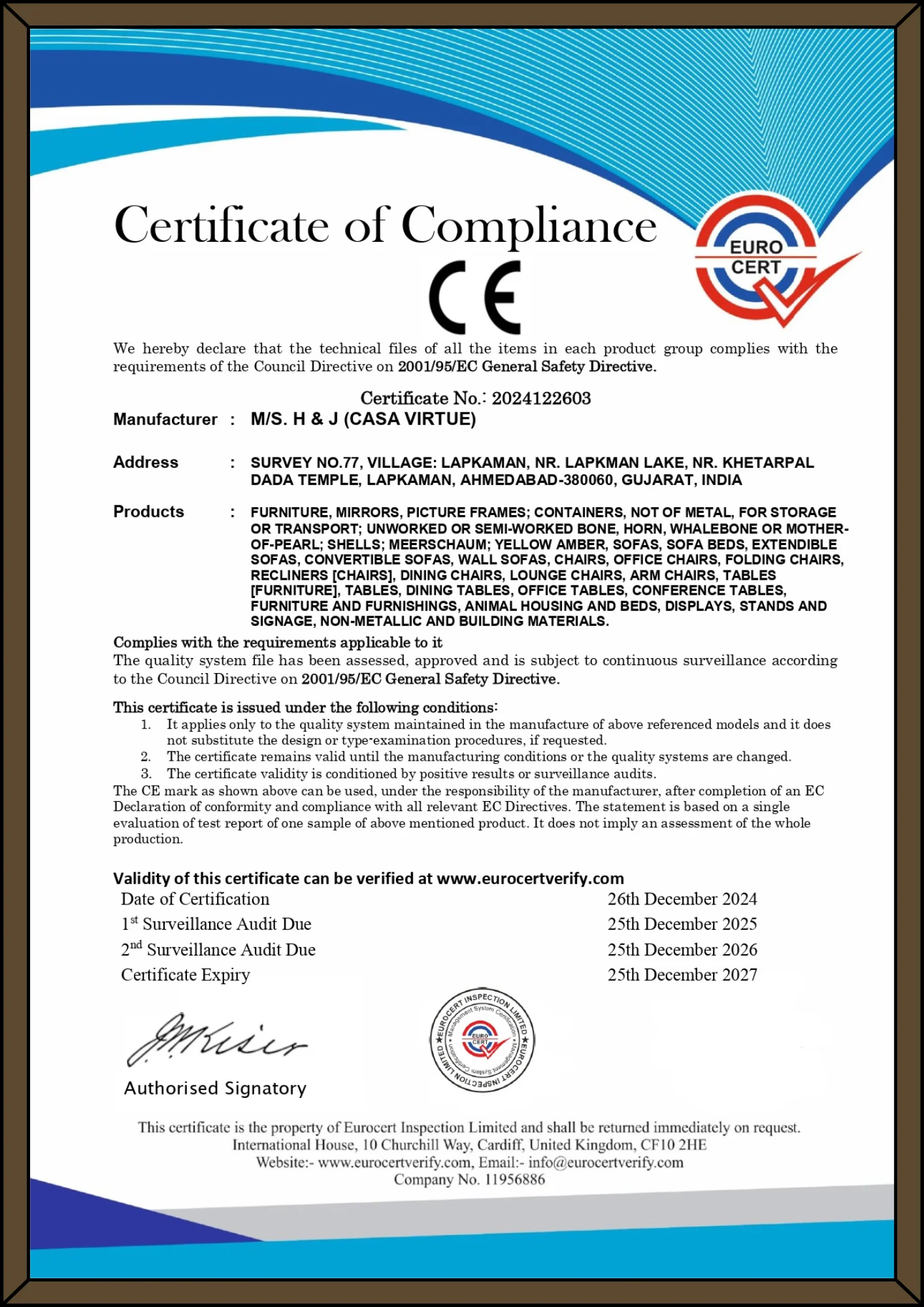 casa-virtue-certificate-of-compliance-img